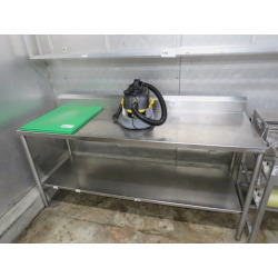 Lot 151 - 6FT STAINLESS STEEL TABLE - 24IN DEEP