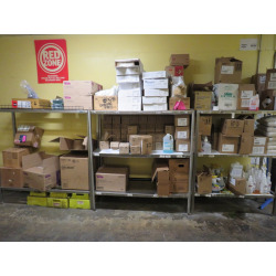 Lot 205 - S/STEEL COOLER RACKS