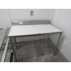 Lot 239 - 4FT POLYTOP TABLE - 24IN DEEP
