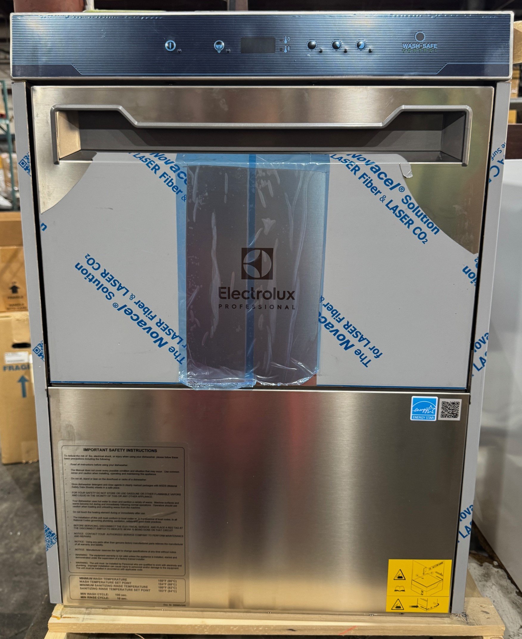 2024 ELECTROLUX 502716 ELECTRIC HIGH TEMP SANITIZING UNDERCOUNTER DISHWASHER