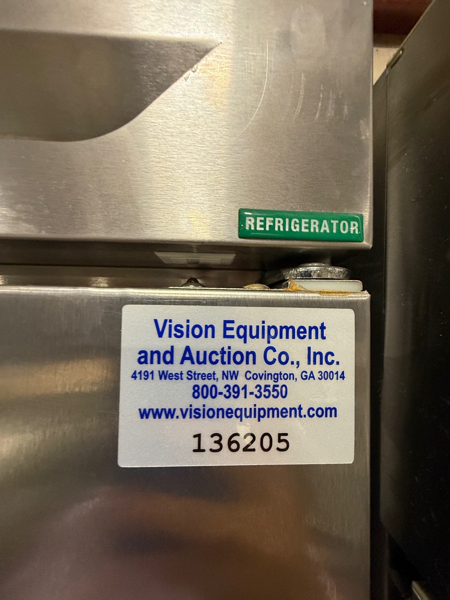 BEVERAGE AIR RB49HC-1S 52" TWO SECTION SOLID DOOR REACH IN REFRIGERATOR