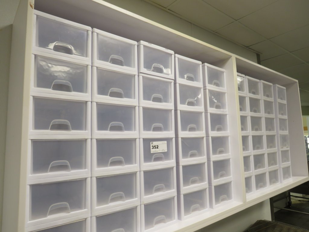 Lot 352 - PLASTIC STORAGE BINS