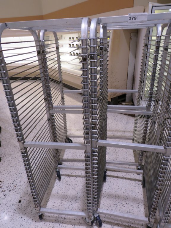 Lot 379 - SHEET PAN RACKS