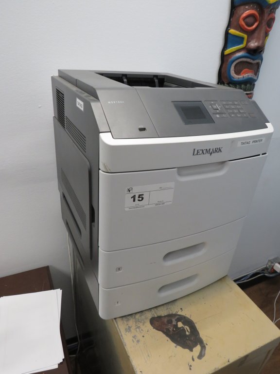 Lot 15 - LEXMARK MS810DN PRINTER