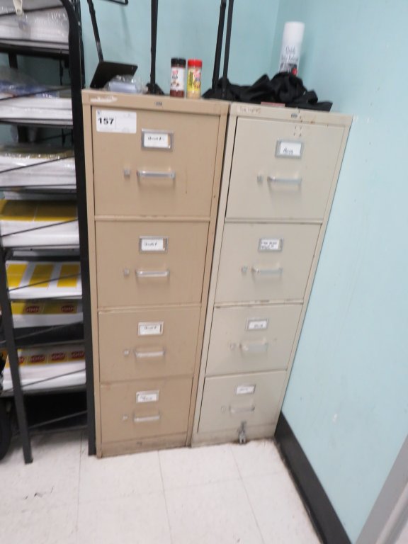 Lot 157 - FILE CABINETS