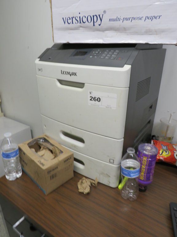 Lot 260 - LEXMARK MS810DN PRINTER