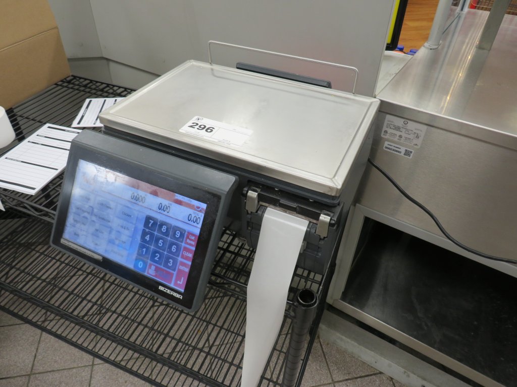 Lot 296 - BIZERBA XC-100 SCALE/PRINTER